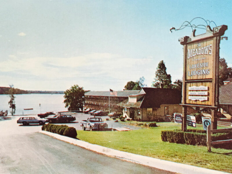 In 1968, the Meadows Hotel was erected alongside existing cottages from 1920