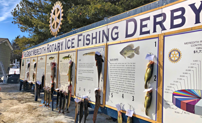 NH Ice Fishing Derby on Lake Winnipesaukee